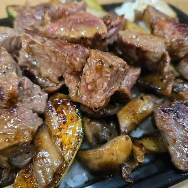 Filet Mignon Hibachi.