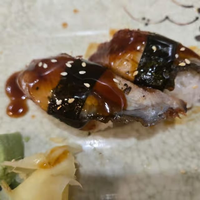 Eel Sushi.