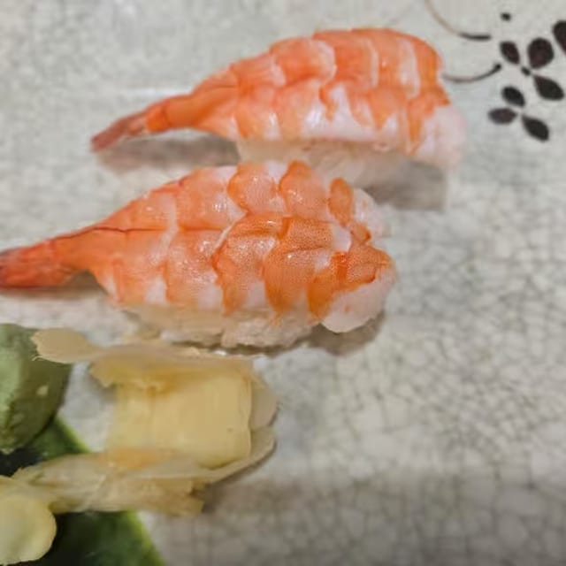 Shrimp Sushi.