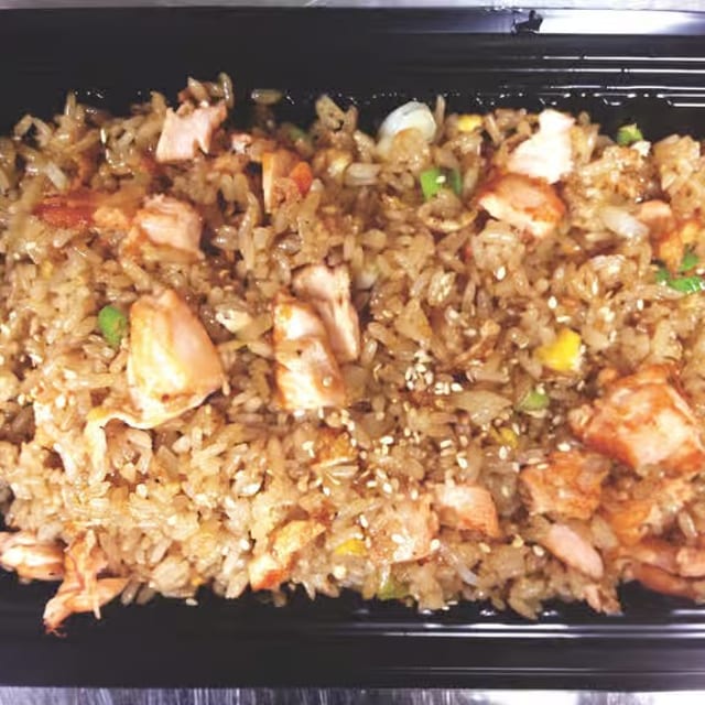 Salmon Fried Rice.