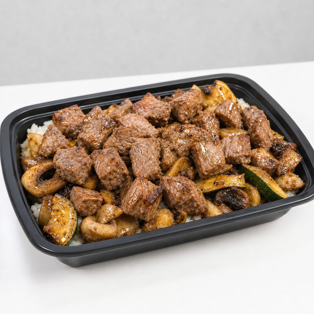 Filet Mignon Hibachi.