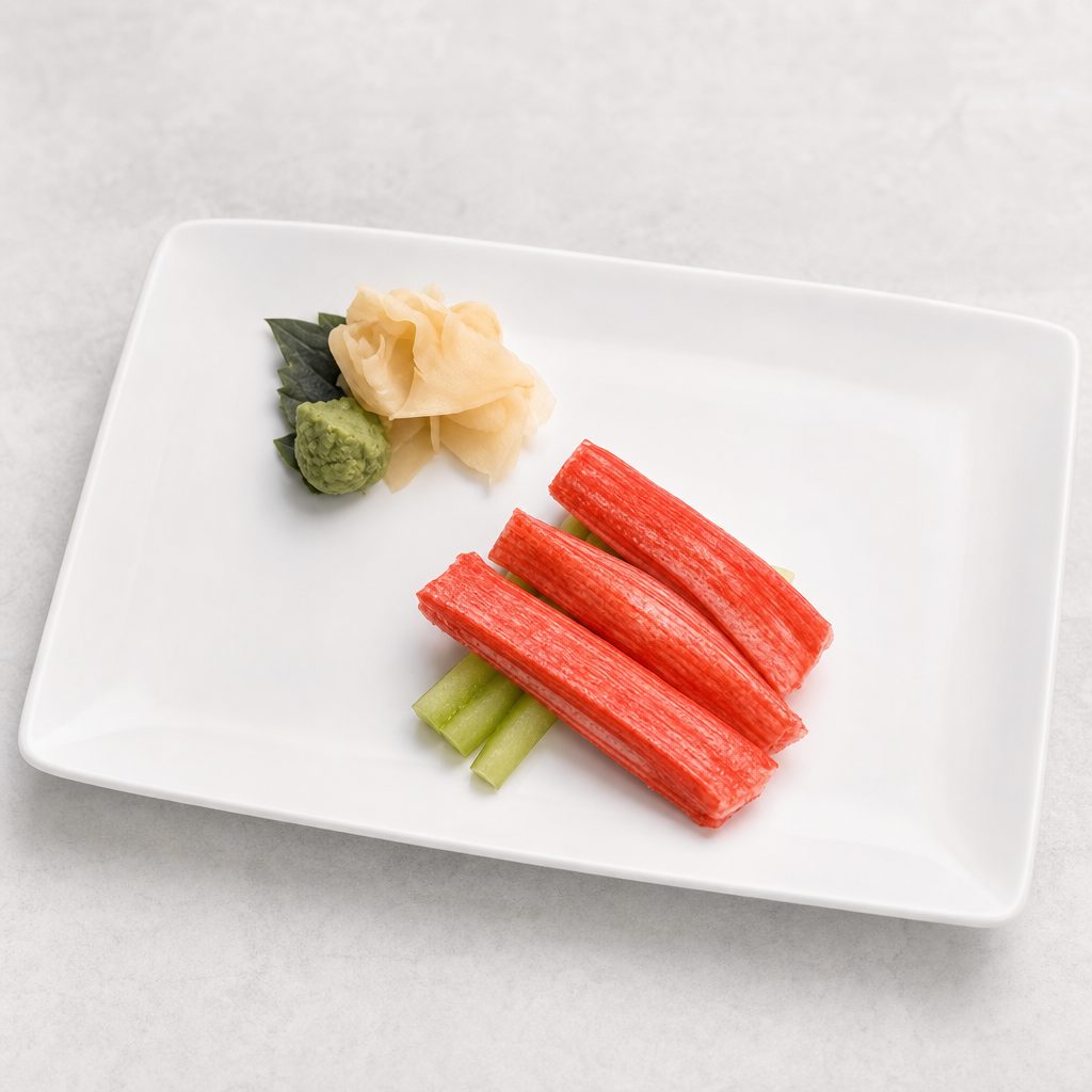 Crabstick Sashimi.