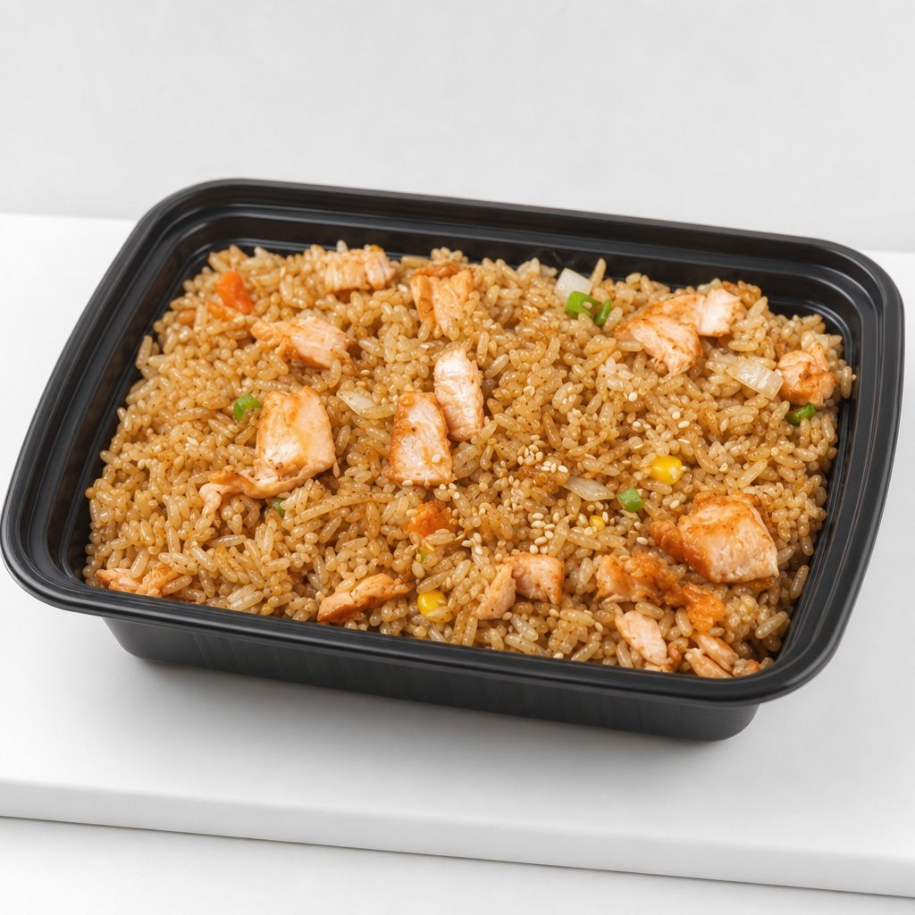 Salmon Fried Rice.