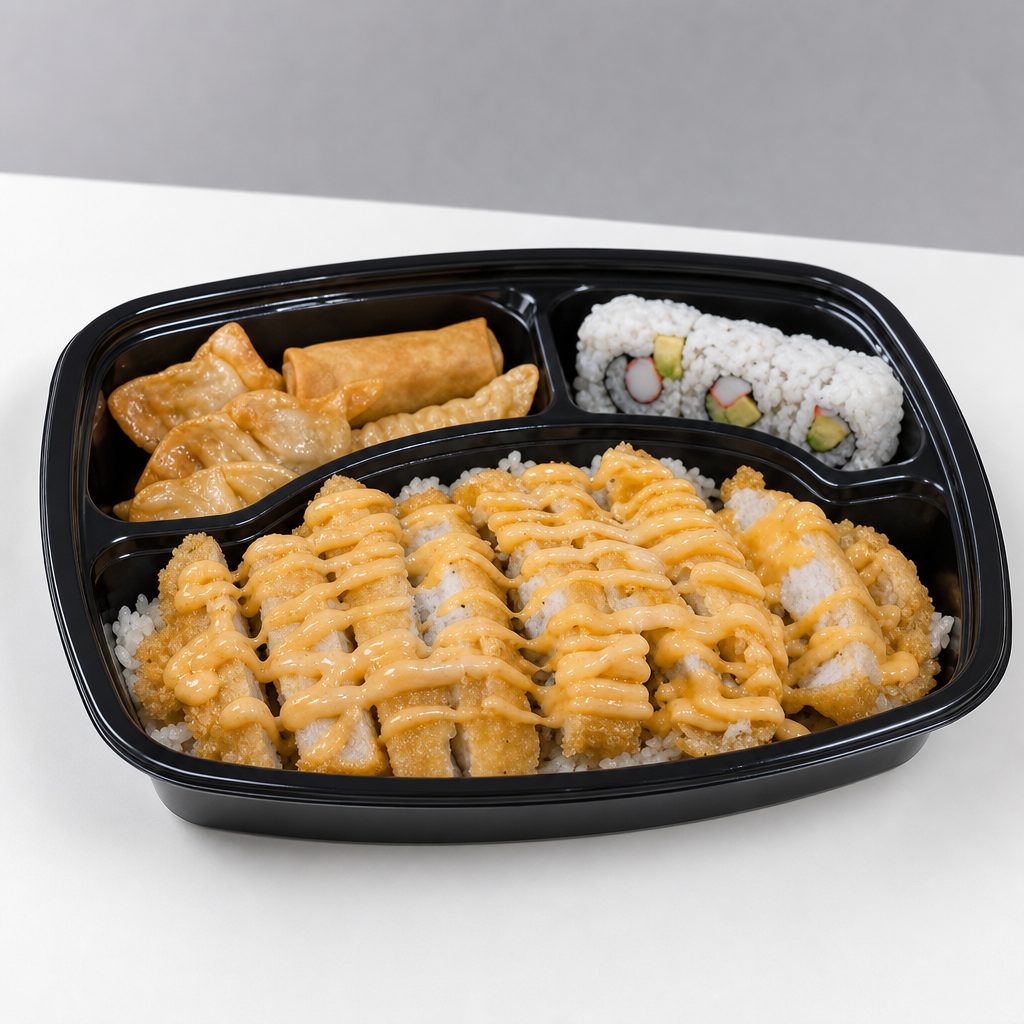 English Red Bento Box.