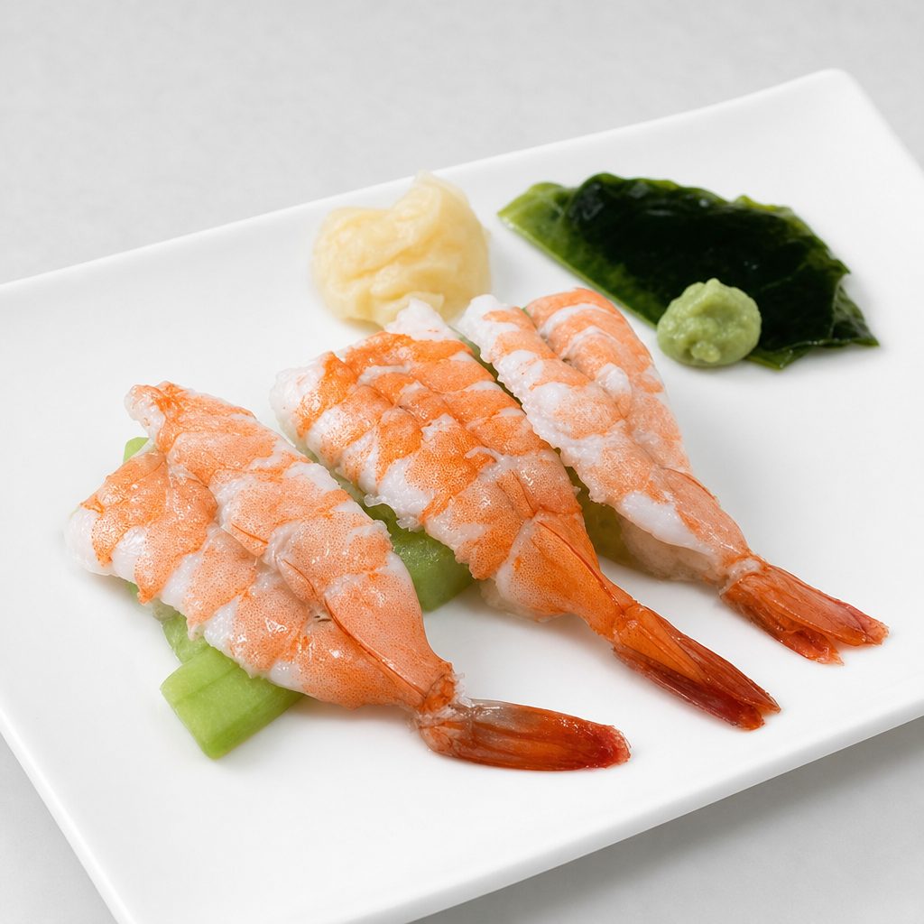 Shrimp Sashimi.