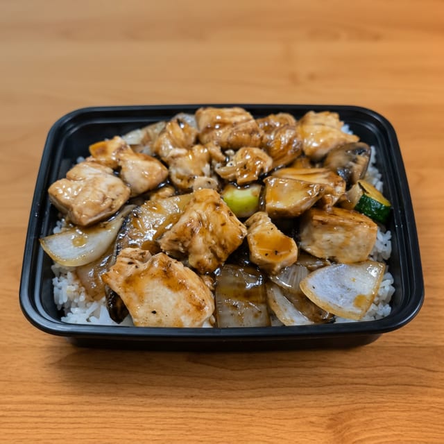 Teriyaki White Meat Chicken.
