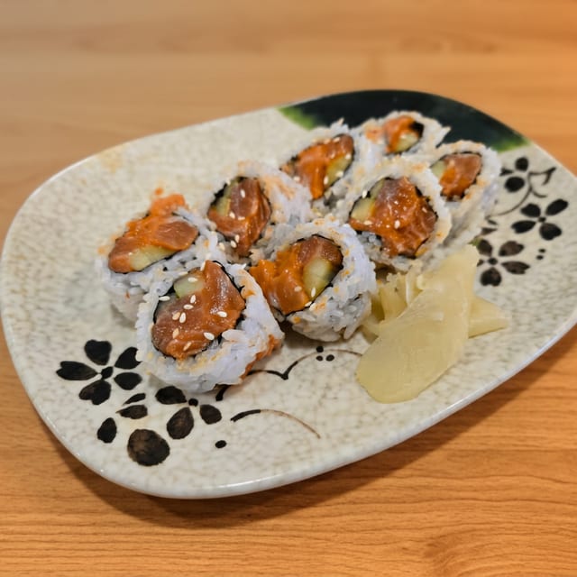 Spicy Salmon Roll.